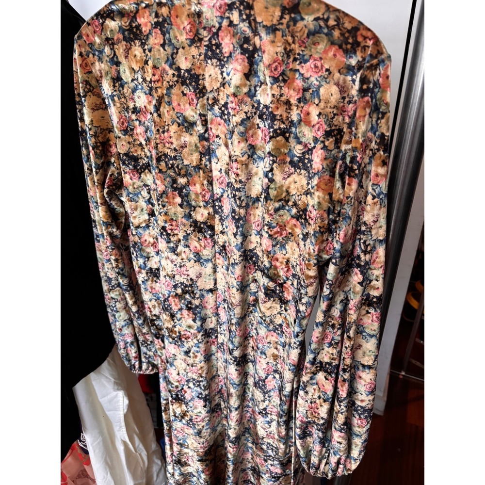 Rotate Birger Christensen floral duster cardigan 10 US - Picture 4 of 10